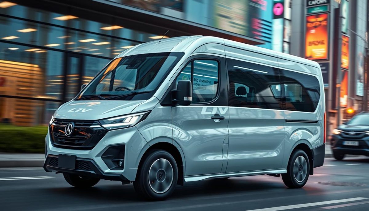 LDV Mifa 9 electric people mover LDV Mifa 9 electric people mover