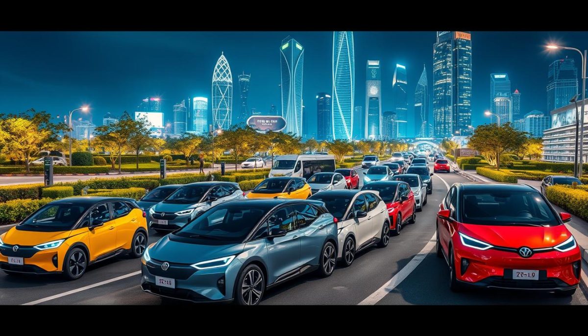 Popular Chinese EVs Popular Chinese EVs