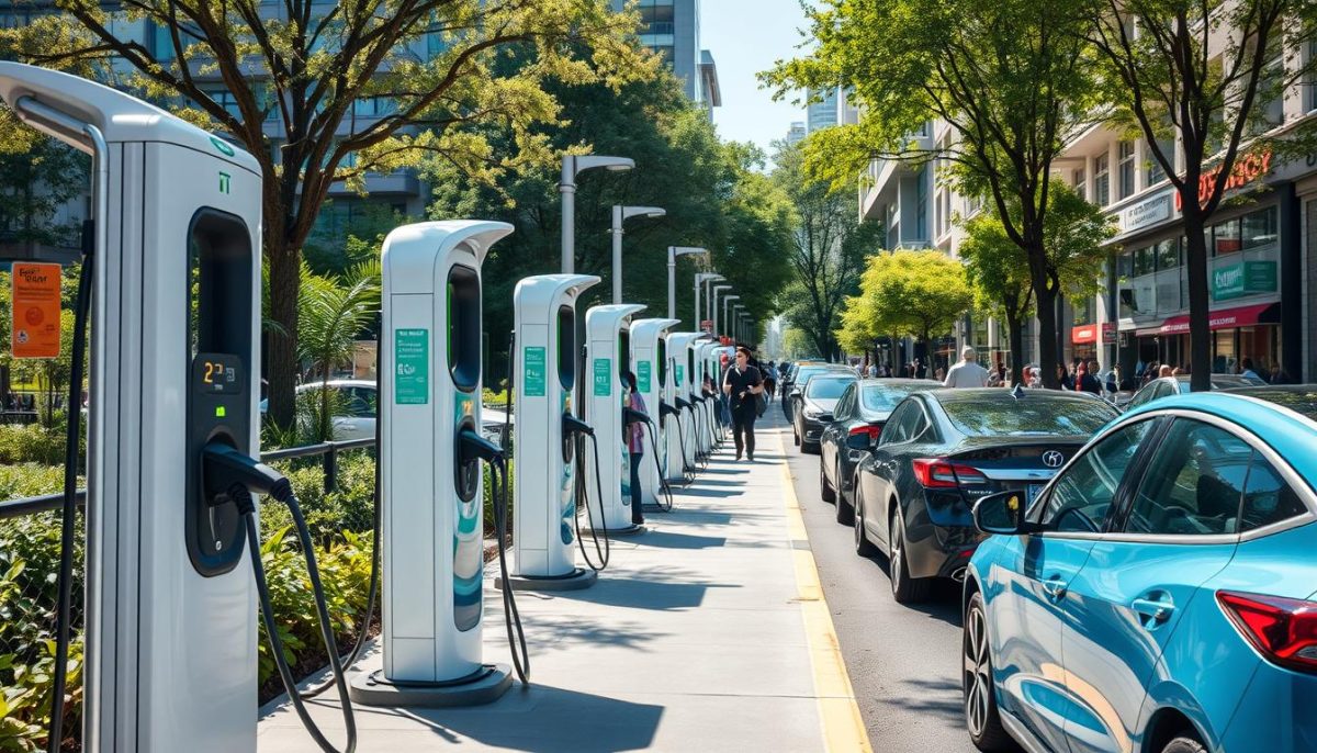 Public EV chargers Public EV chargers